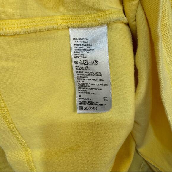 Tommy Bahama Nautical Yellow 1/2 Zip Pullover Sweater Cotton Stretch Coastal - Picture 8 of 11